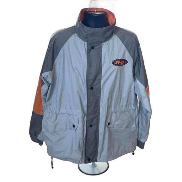 Harley Davidson  3M Reflective Waterproof Rain Wear Riding Jacket dize XL - Picture 2 of 6